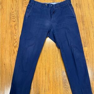 Peter Manning Slim Stretch Cotton Dress Pants